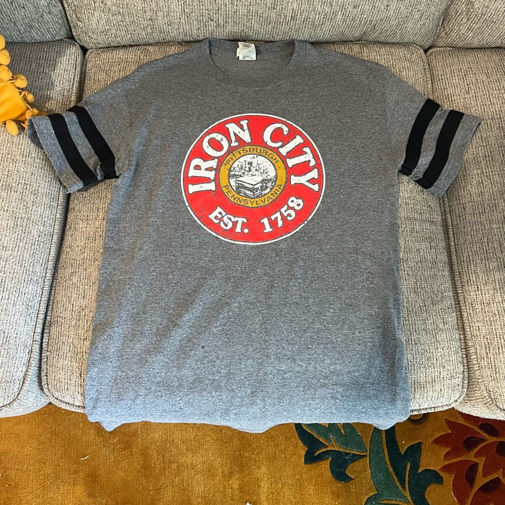 Iron City T Shirt - unisex size S